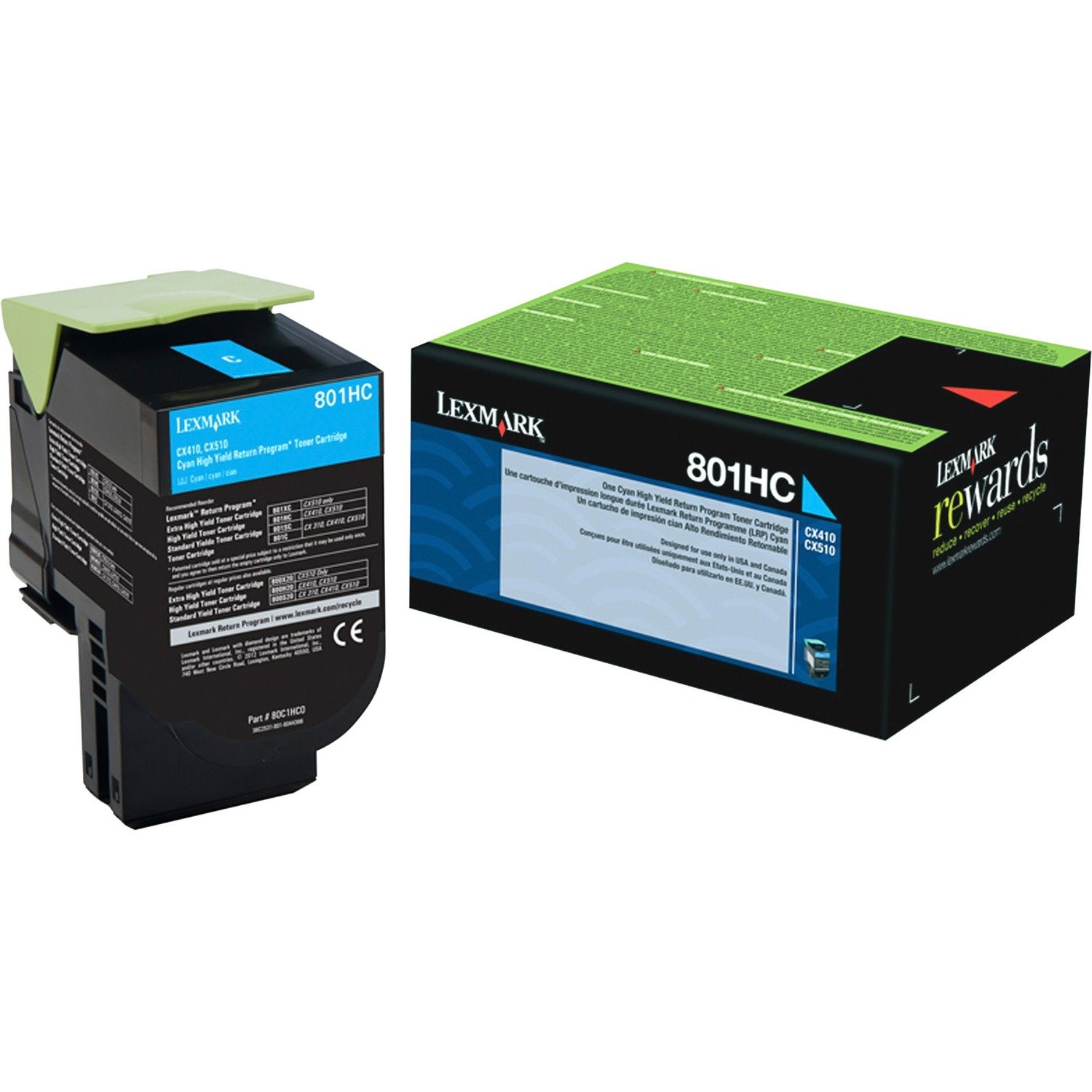 Lexmark Unison 801HC Toner Cartridge