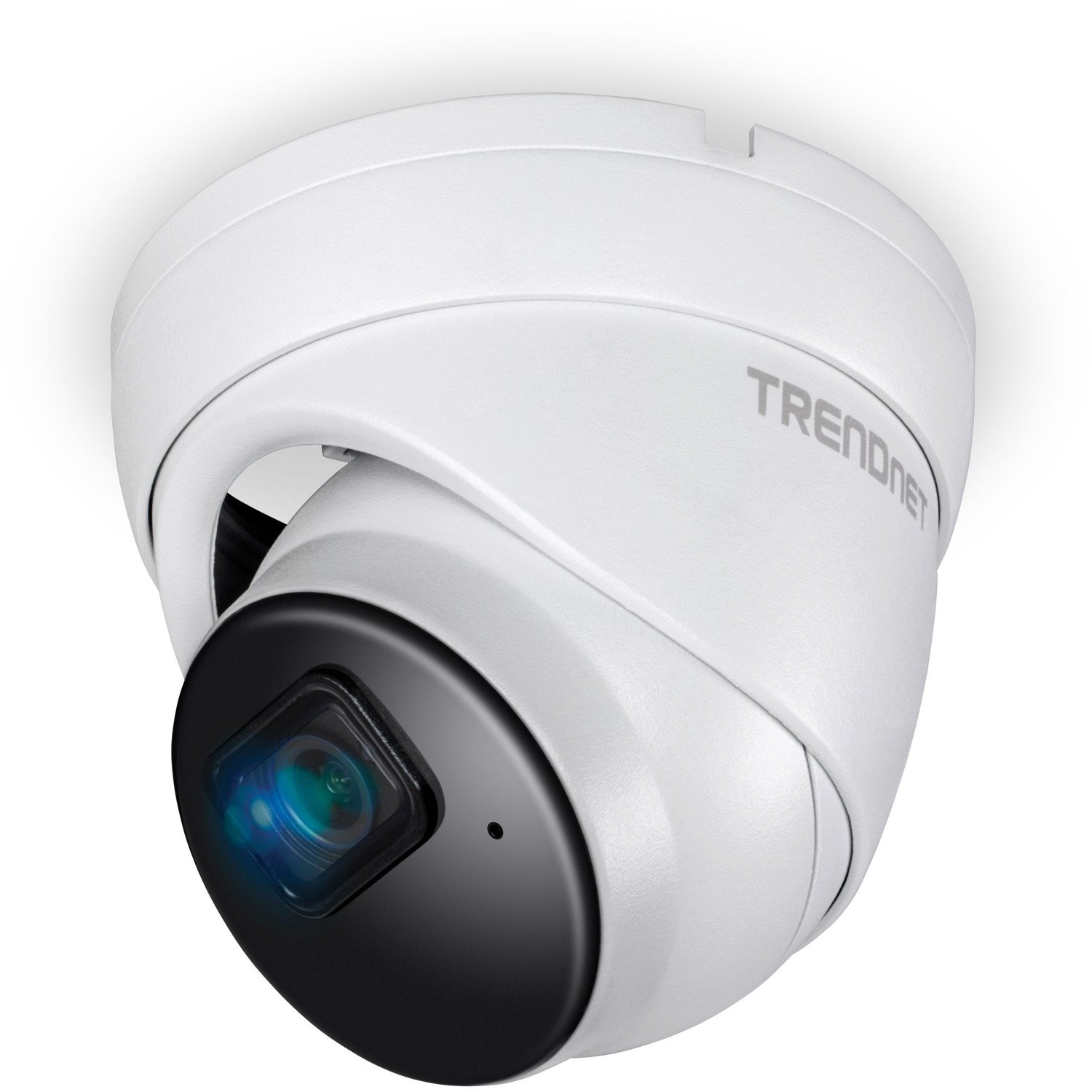 TRENDnet Indoor Outdoor 5MP H.265 PoE IR Fixed Turret Network Camera, IP66 Rated Housing, IR Night Vision up to 30m (98 ft.), Security Surveillance Camera, microSD Card Slot, White, TV-IP1515PI