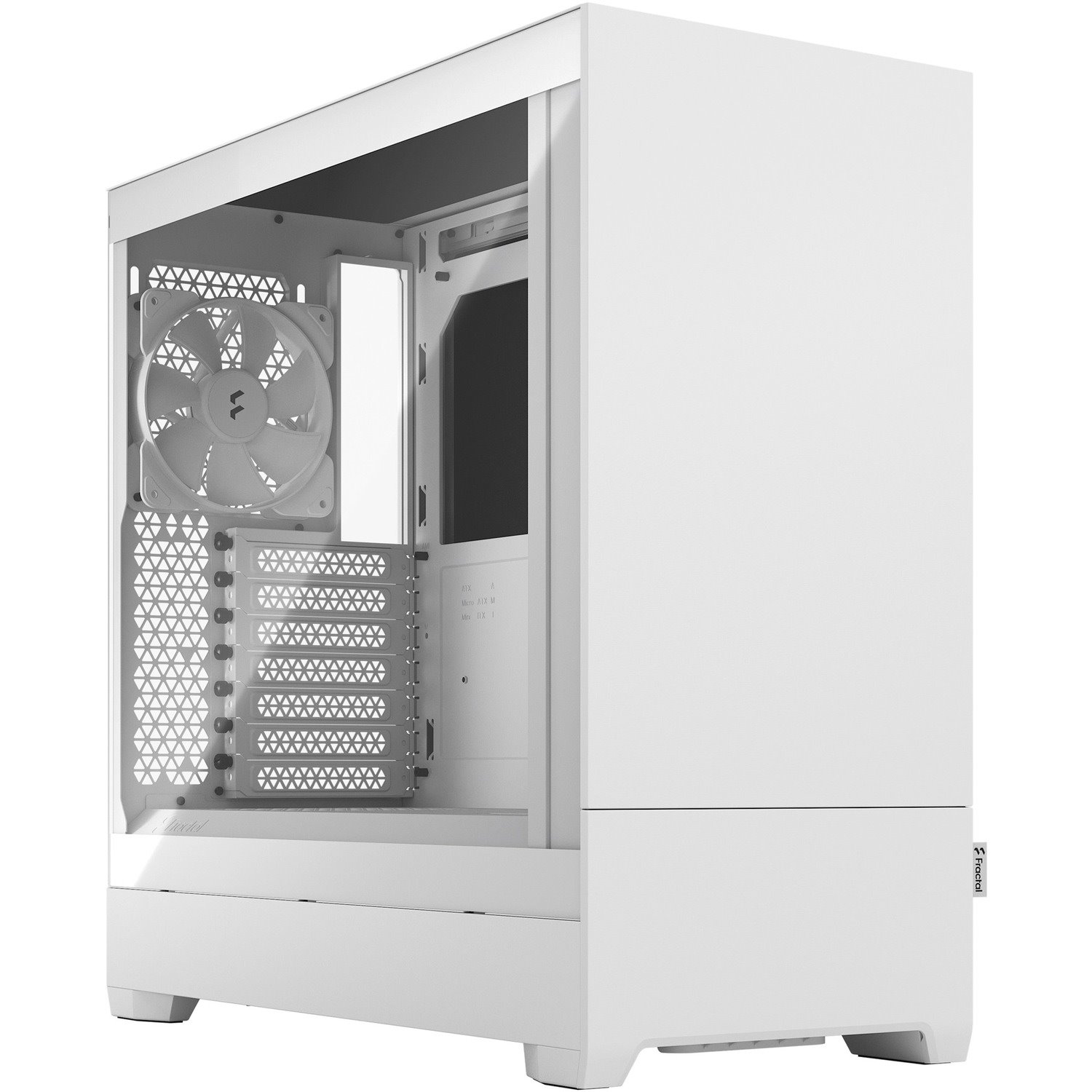 Fractal Design Pop Silent Computer Case - Mini ITX, Mini ATX, ATX Motherboard Supported - Mid-tower - Steel, Tempered Glass - Black