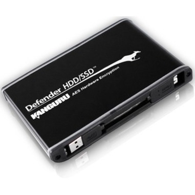 Kanguru Defender KDH3B-2TSSD 2 TB Portable Solid State Drive - 2.5" External - SATA (SATA/600) - Matte Black - TAA Compliant