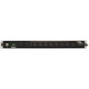 Eaton Tripp Lite Series 3.7kW Single-Phase Local Metered PDU, 208/230V (8 C13 & 2 C19), C20 / L6-20P Adapter, 12 ft. (3.66 m) Cord, 1U Rack-Mount, TAA
