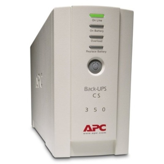 APC by Schneider Electric Back-UPS BK350EI Stand-by UPs - 350 VA/210 W