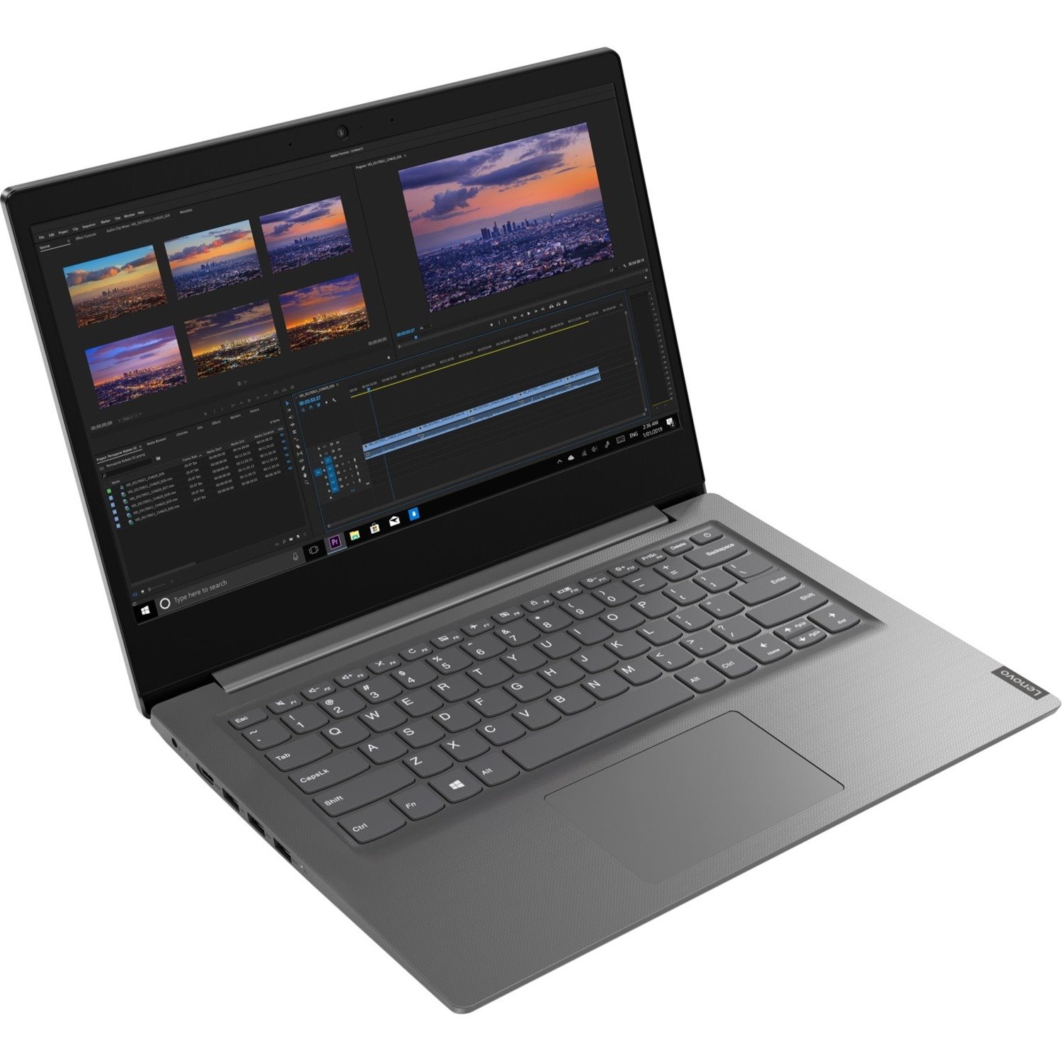 Lenovo V14-ARE 82DQ000PUS 14" Notebook - Full HD - AMD Ryzen 5 4500U - 8 GB - 256 GB SSD - English Keyboard - Iron Gray