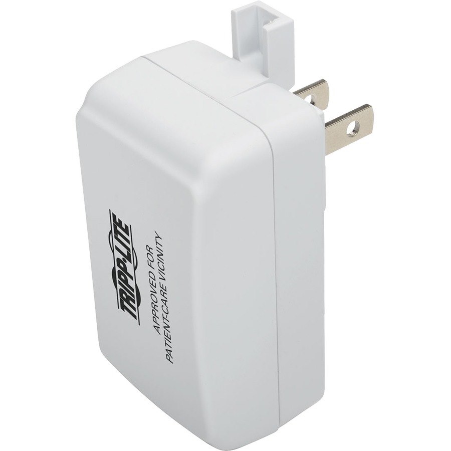 Eaton Tripp Lite Series 1-Port Isolator Hospital-Grade USB Wall Charger, UL 60601-1 for Patient Care Areas, USB-A, 2.5A