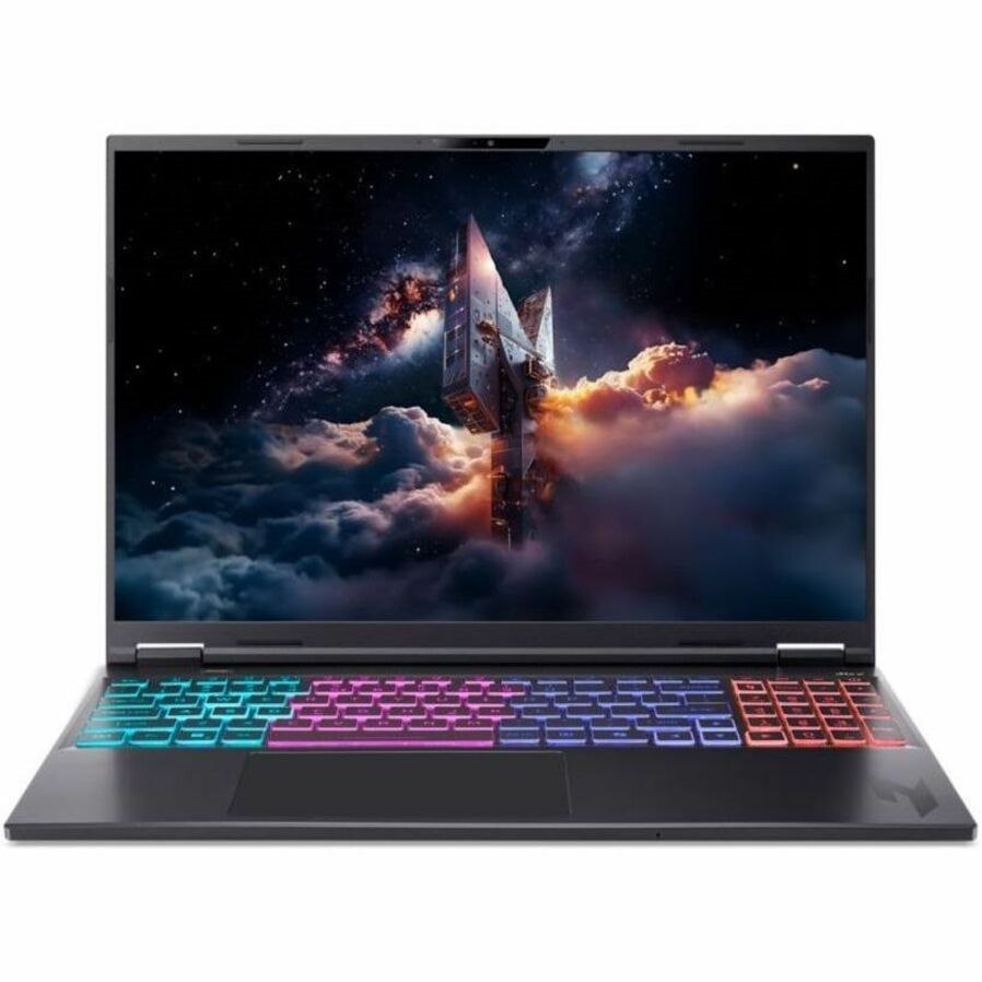 Acer Nitro 16S AI AN16S-61 AN16S-61-R4NP 40.6 cm (16") Copilot+ PC Gaming Notebook - WQXGA - 180 Hz - AMD Ryzen AI 9 365 - 32 GB - 1 TB PCI Express NVMe 4.0 SSD - German Keyboard - Black