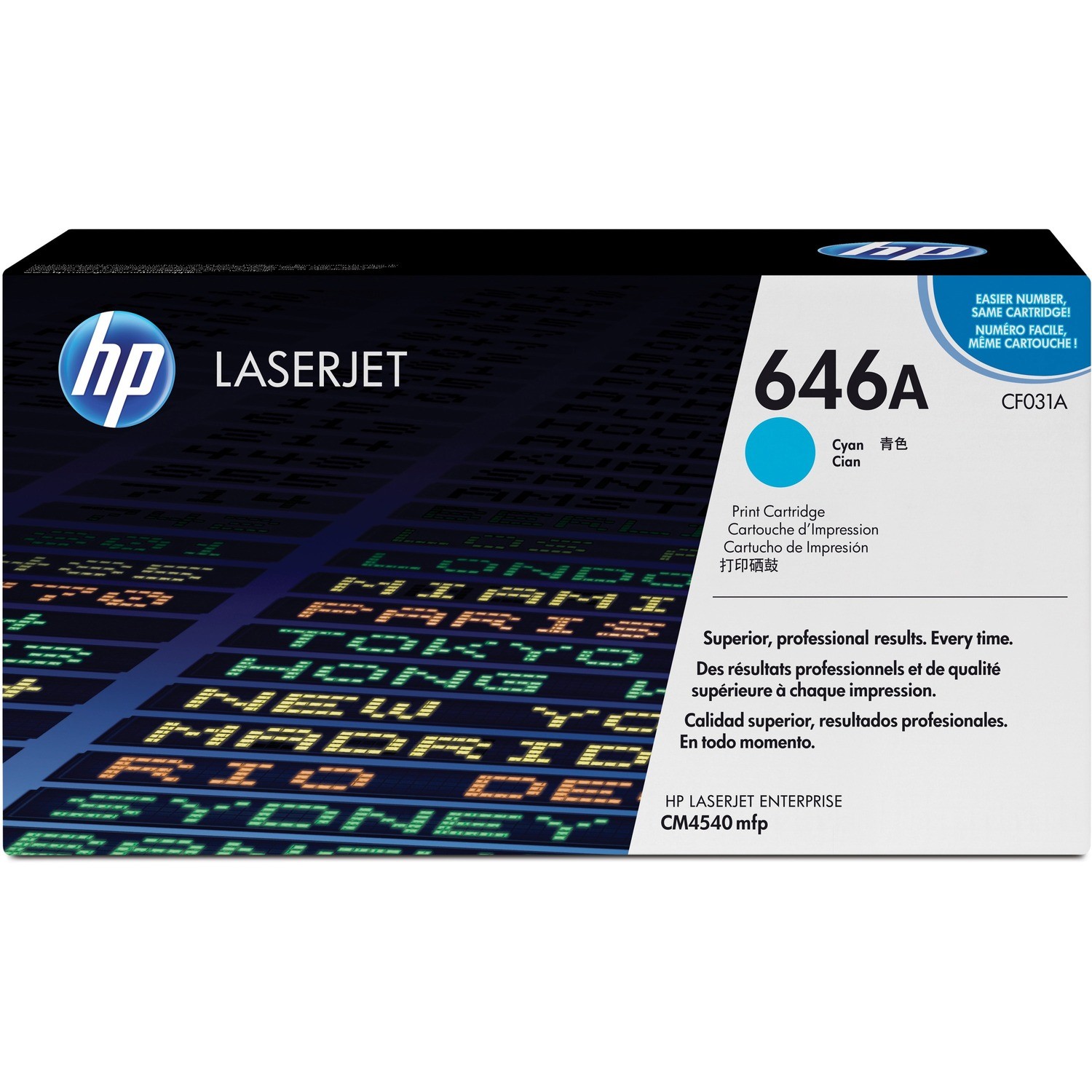 HP LASERJET CM4540 CYAN CARTRIDGE