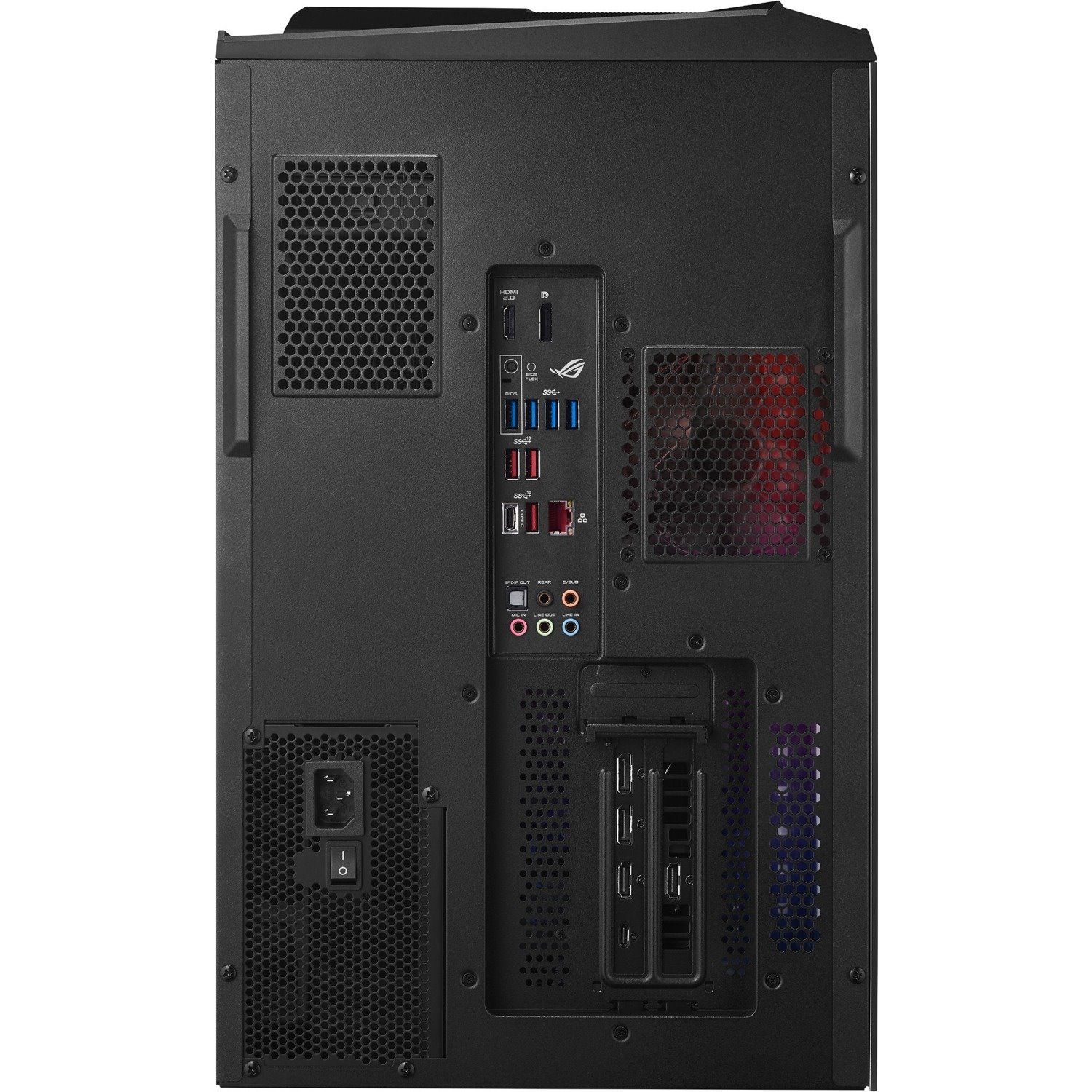 Asus Strix GA35 GA35DX-XH999 Gaming Desktop Computer - AMD Ryzen 9 5900X - 32 GB - 2 TB HDD - 1 TB SSD - Tower - Star Black