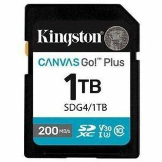 Kingston Canvas Go! Plus 1 TB Class 10/UHS-I (U3) V30 SDXC