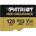 Patriot Memory High Endurance 128 GB Class 10/UHS-I (U3) V30 microSDXC - 1
