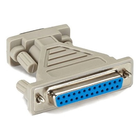 Black Box RS232 Serial Adapter - DB9 Male to DB25 Female