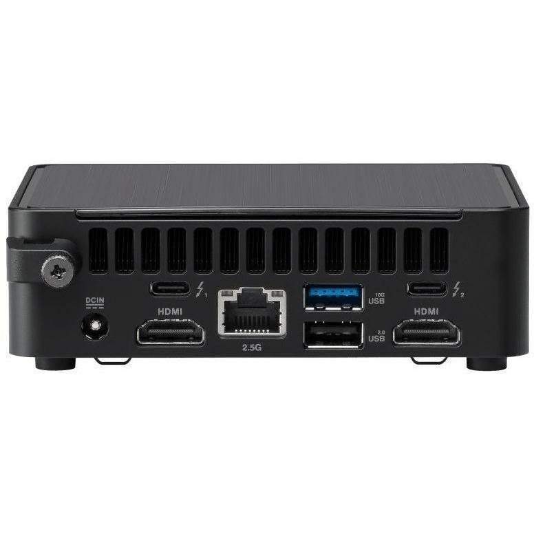 Asus NUC 14 Pro Desktop Computer - Intel Core Ultra 5 14th Gen 125H - 16 GB - 512 GB SSD - Mini PC - Black