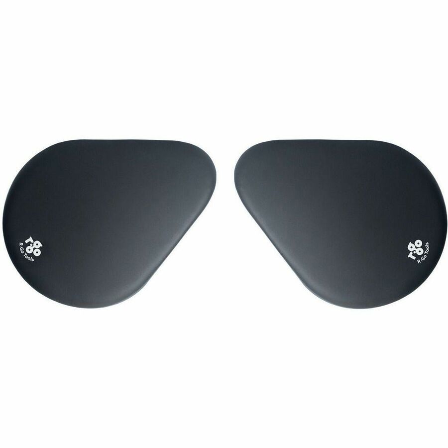 R-Go Armrest R-Go Split Ergonomic Symmetrical With Softfoam Black