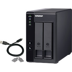 QNAP TR-002 2 x Total Bays DAS Storage System Desktop