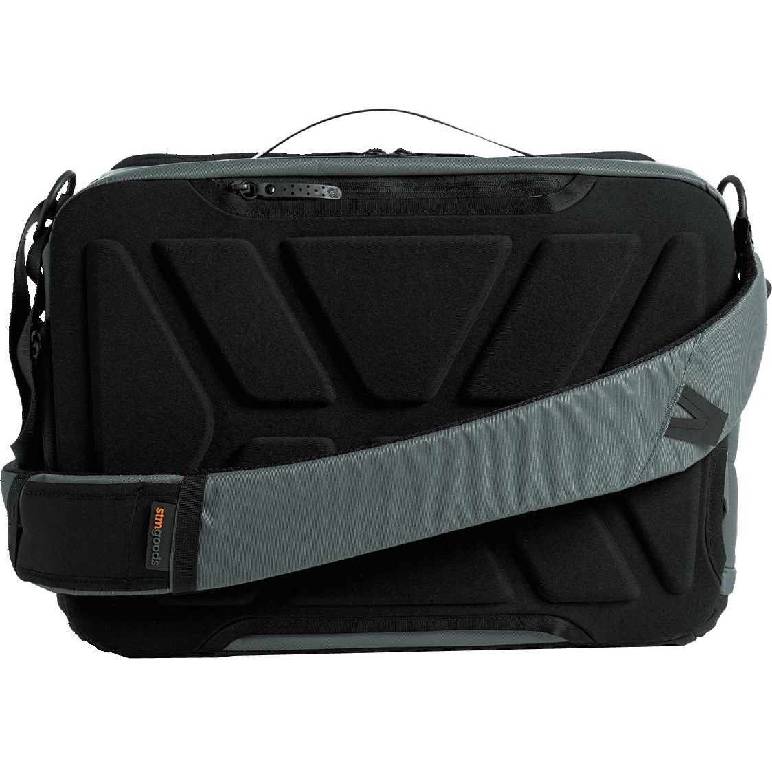 STM Goods Dux Carrying Case Rugged (Messenger) for 15" to 16" MacBook - Gray Storm