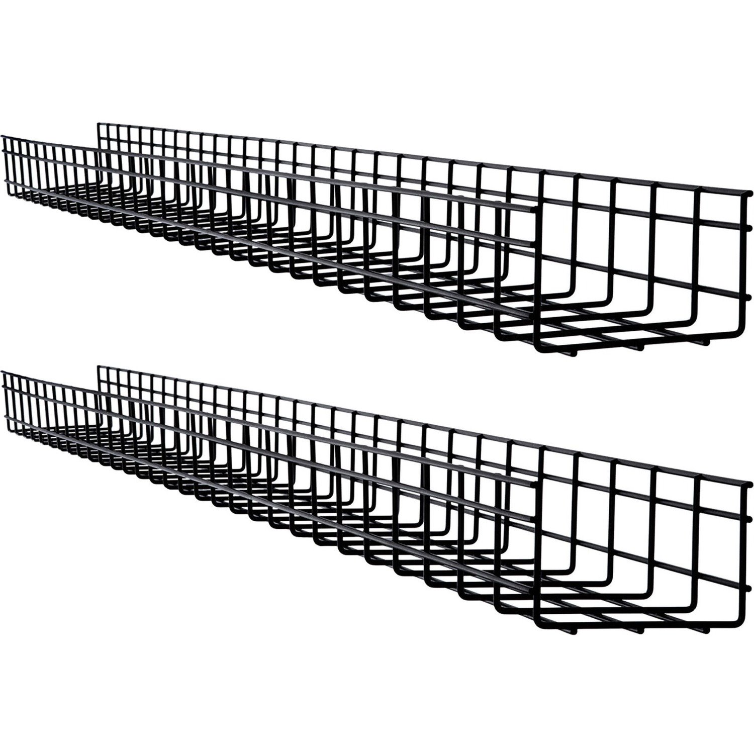 Eaton Tripp Lite Series Wire Mesh Cable Tray - 150 x 100 x 1500 mm (6 in. x 4 in. x 5 ft.), 2-Pack