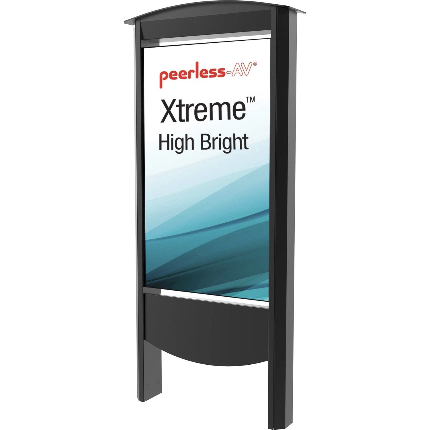 Smart City Kiosks Includes 49" or 55" Xtreme&trade; High Bright Outdoor Display