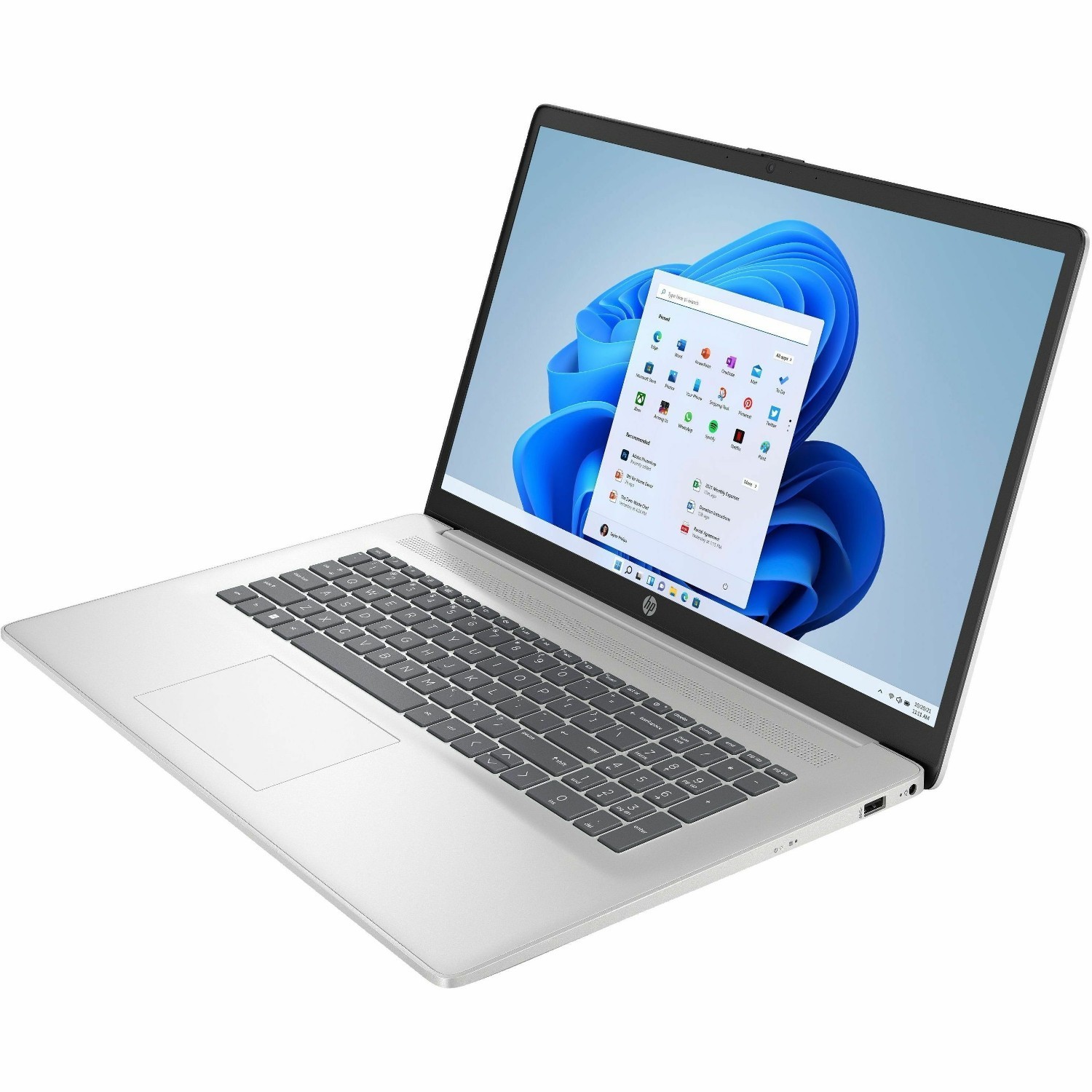 HP 17-cn4000 17-cn4046TU 17.3" Notebook - Full HD - Intel Core 5 120U - 16 GB - 512 GB SSD - Natural Silver
