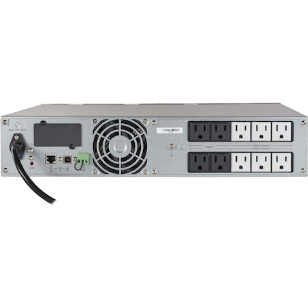 Eaton 5P 750VA 600W 120V Line-Interactive UPS, 5-15P, 10x 5-15R Outlets, 16-Inch Depth, True Sine Wave, Cybersecure Network Card Option, 2U