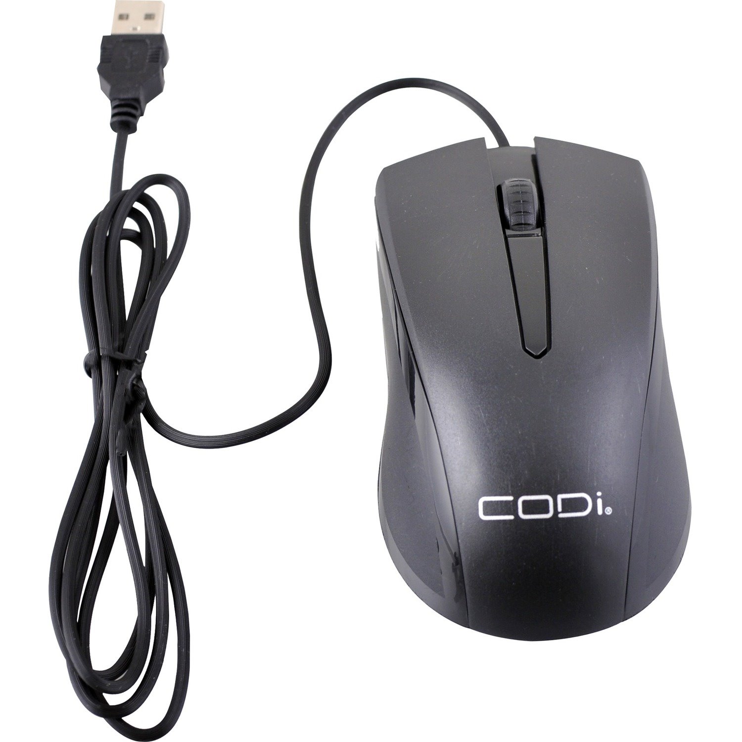 Codi Wired USB Optical Mouse