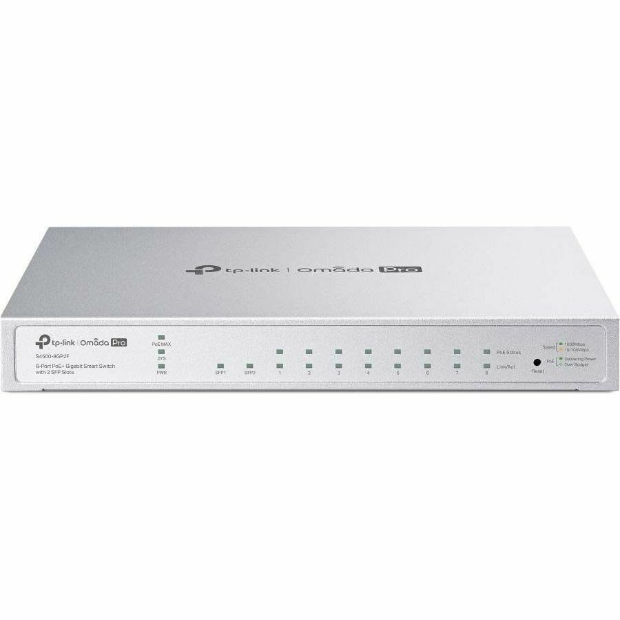 TP-Link Omada Pro 8-Port PoE+ Gigabit Smart Switch with 2 SFP Slots