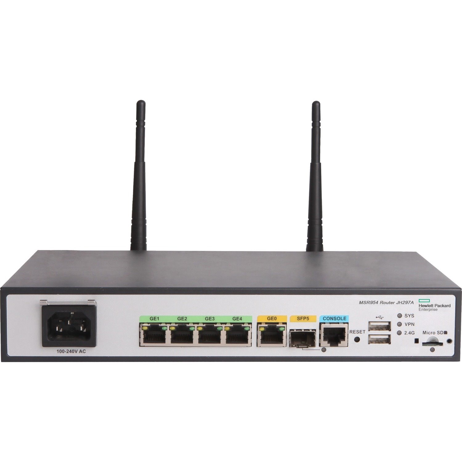 HPE MSR954-W Wi-Fi 4 IEEE 802.11n Ethernet Wireless Router