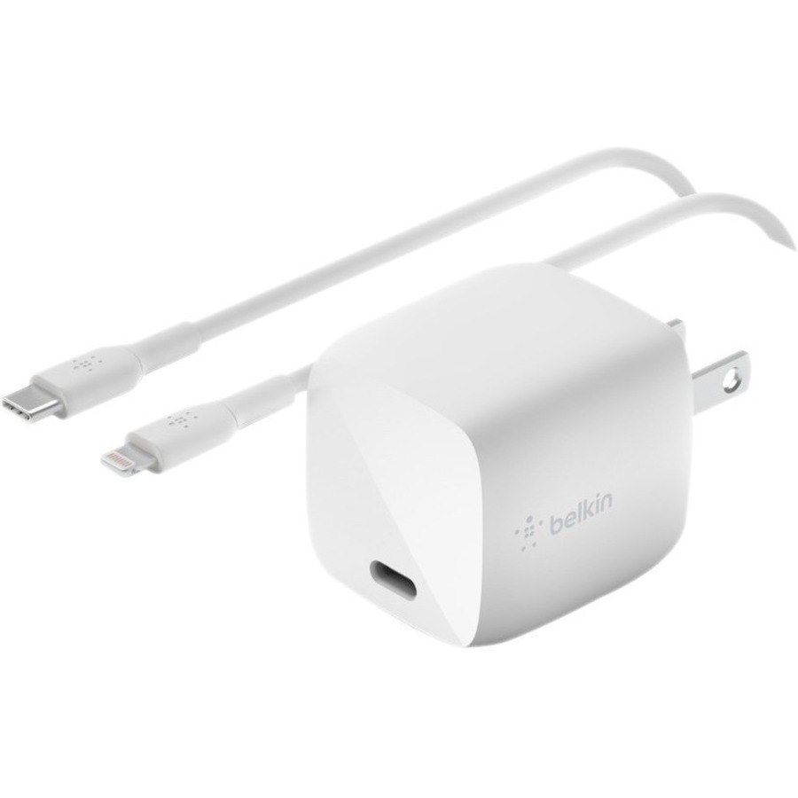 Belkin BoostCharge 30W USB-C GaN Wall Charger (USB-C Cable included) - Power Adapter