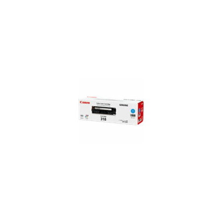 Canon CART318C Original Laser Toner Cartridge - Cyan Pack