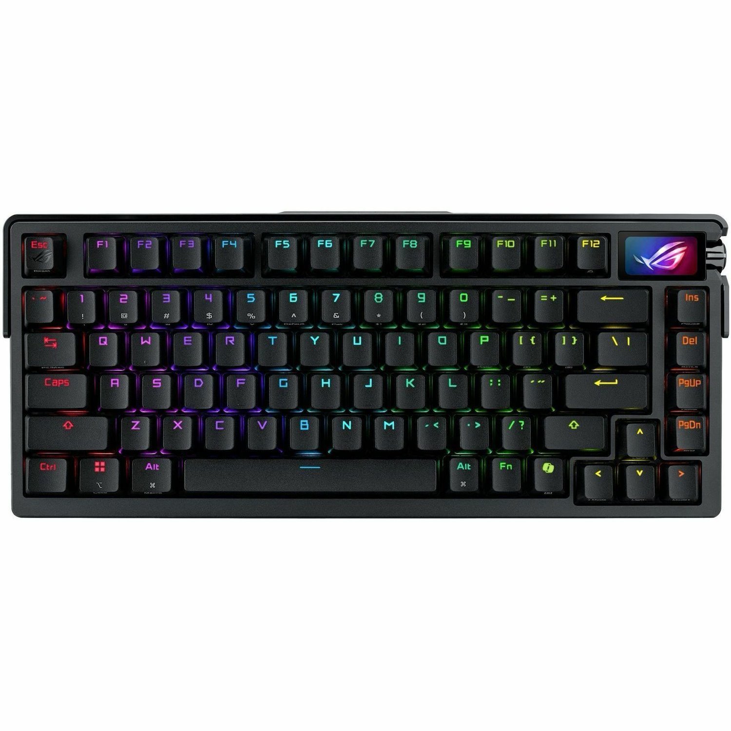 Asus ROG Azoth Extreme Gaming Keyboard - Wired/Wireless Connectivity - USB 2.0 Interface - RGB LED