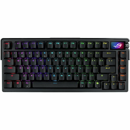 Asus ROG Azoth Extreme Gaming Keyboard - Wired/Wireless Connectivity - USB 2.0 Interface - RGB LED