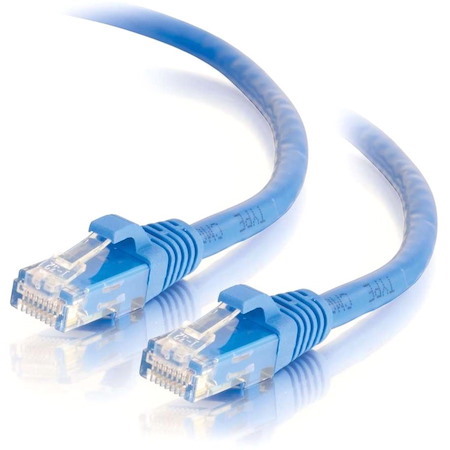 C2G 12ft Cat6 Ethernet Cable - Snagless Unshielded (UTP) - Blue
