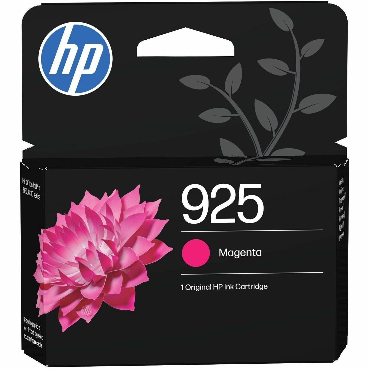 HP 925 Original Standard Yield Inkjet Ink Cartridge - Magenta - 1 Pack
