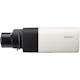 Wisenet XNB-6000 2 Megapixel Indoor/Outdoor Full HD Network Camera - Monochrome, Color - Box - Black, Ivory