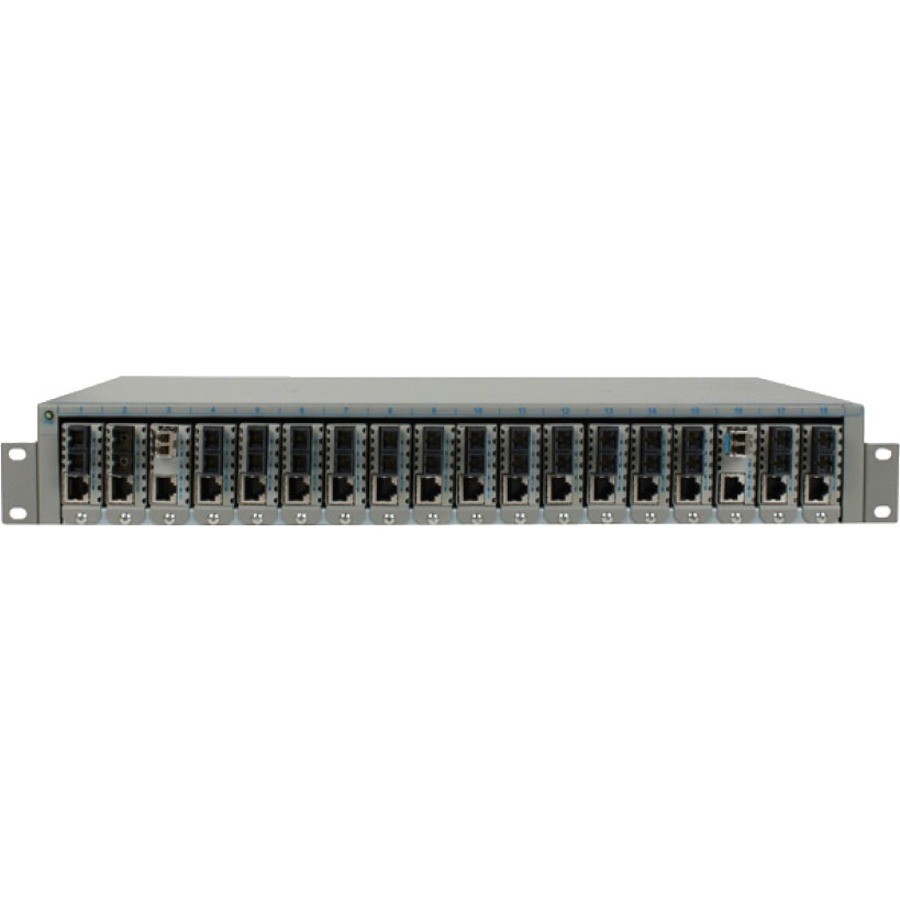 Omnitron Systems 18 Module Chassis DC PWR - Mico