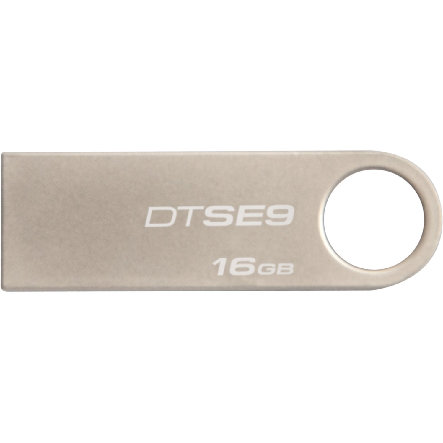 Kingston DataTraveler SE9 16 GB USB 2.0 Flash Drive - Silver