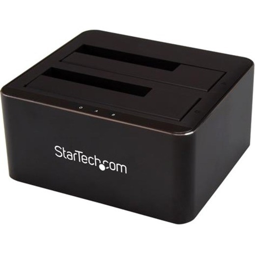 STARTECH DUAL BAY SATA HDD DOCKING STATION FOR 2.5 3.5" HDD - USB 3.0 2YR