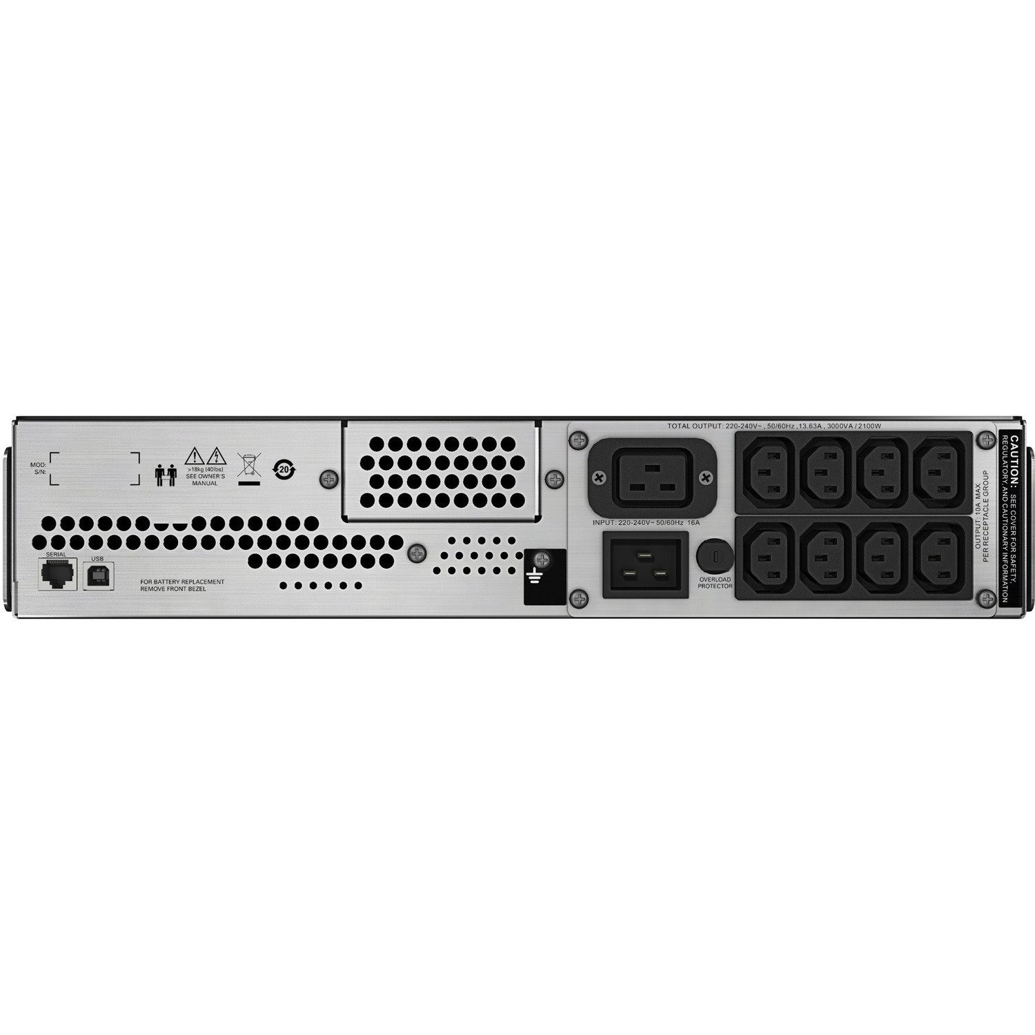 APC by Schneider Electric Smart-UPS C 3000VA Rack mount LCD 230V