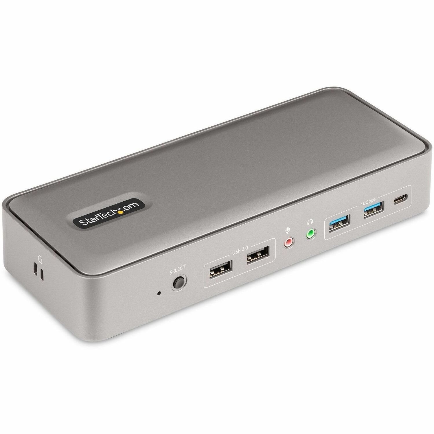 StarTech.com Dual-Laptop USB-C KVM Docking Station, Dual Monitor 4K 60Hz DisplayPort Dock, 5x USB Hub, GbE, 90W/45W PD, Windows/Mac, TAA