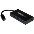 StarTech.com USB C Hub â€" 4 Port USB-C to USB-A (3x) and USB-C (1x) â€" Bus Powered USB Hub â€" USB Type C Hub â€" Port Expander