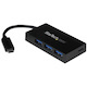 StarTech.com USB C Hub? 4 Port USB-C to USB-A (3x) and USB-C (1x)? Bus Powered USB Hub? USB Type C Hub? Port Expander
