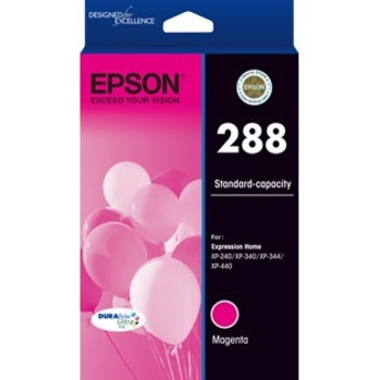 Epson DURABrite Ultra 288 Original Standard Yield Inkjet Ink Cartridge - Yellow, Cyan, Magenta - 4 Pack