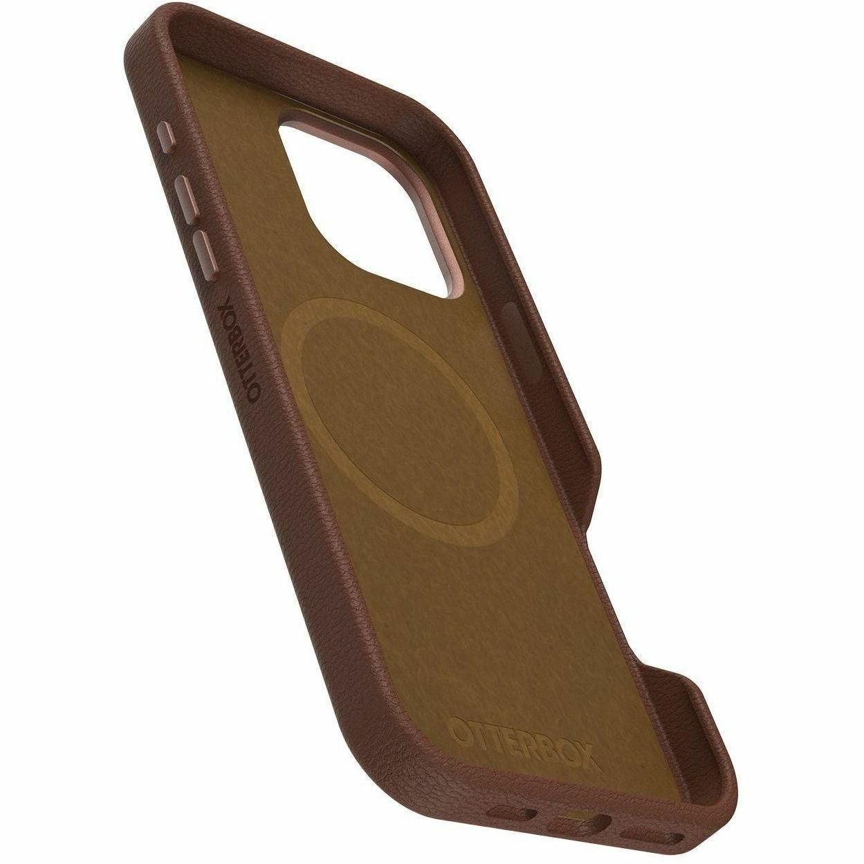 OtterBox Symmetry Case for Apple iPhone 16 Pro Max Smartphone - Rich Adobe (Brown)