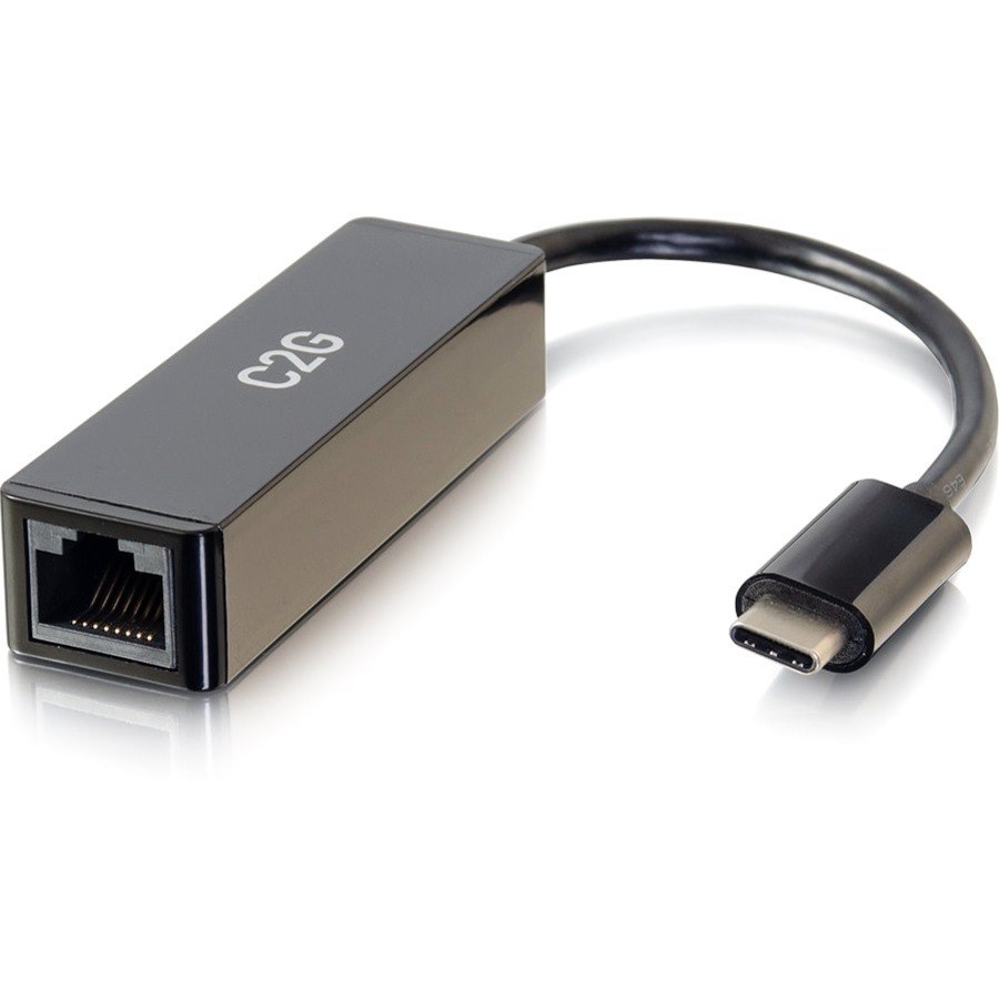 C2G Gigabit Ethernet Card for Computer, Notebook, Tablet - 10/100/1000Base-T - Portable - Black