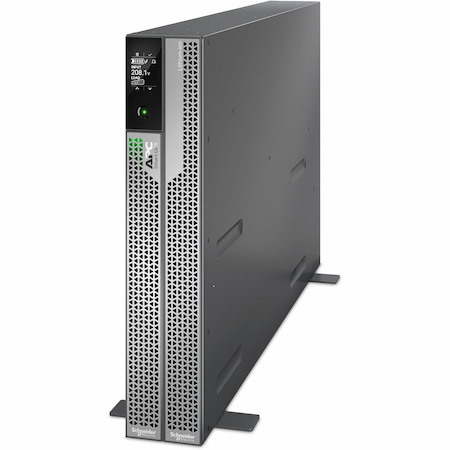 APC Smart-UPS Ultra On-Line, 5000VA, Lithium-ion, Rack/Tower 2U, 208V, 2 L6-20R + 2 L6-30R NEMA outlets, Network Card, Extended runtime, W/rail kit