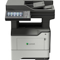 Lexmark MX620 MX622ade Laser Multifunction Printer-Monochrome-Copier/Fax/Scanner-50 ppm Mono Print-1200x1200 Print-Automatic Duplex Print-175000 Pages Monthly-650 sheets Input-Color Scanner-1200 Optical Scan-Monochrome Fax-Gigabit Ethernet
