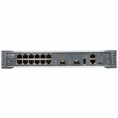 Juniper EX2300-C EX2300-C-12T 12 Ports Manageable Layer 3 Switch - Gigabit Ethernet, 10 Gigabit Ethernet - 10/100/1000Base-T, 10GBase-X