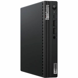Lenovo ThinkCentre M70q Gen 4 12E30001US Desktop Computer - Core i5 13th Gen i5-13400T - 16 GB - 256 GB SSD - Tiny - Black