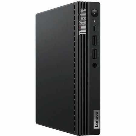 Lenovo ThinkCentre M70q Gen 4 12E30001US Desktop Computer - Core i5 13th Gen i5-13400T - 16 GB - 256 GB SSD - Tiny - Black