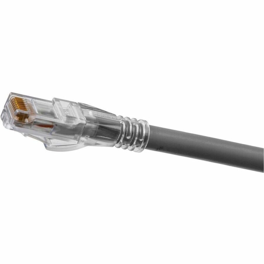 Hubbell Premise Wiring Copper Solutions, Patch Cords, Ascent, Cat6A, Slim, 20' Length, Gray