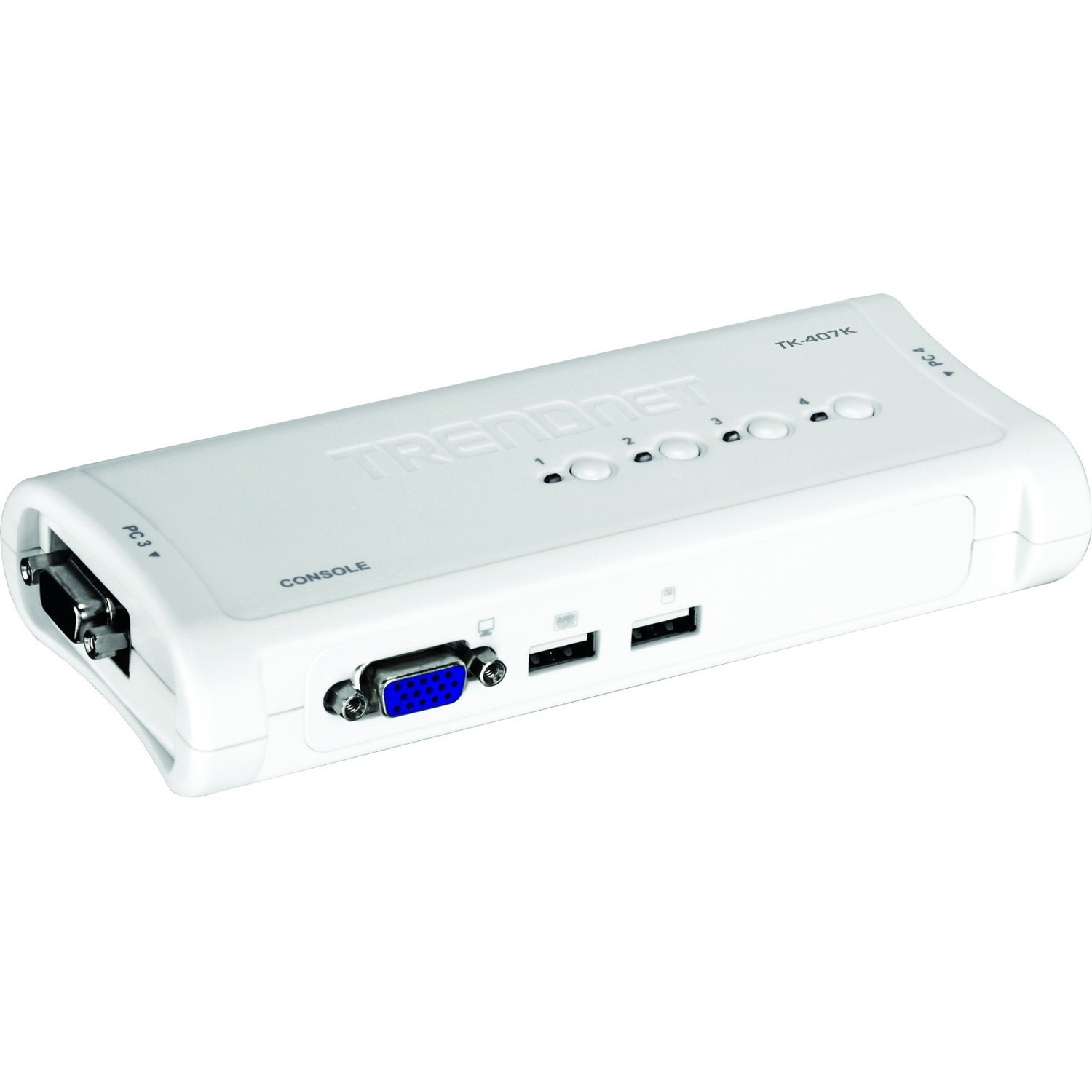 Trendnet TK-407K KVM Switch 4-Port Usb Kit
