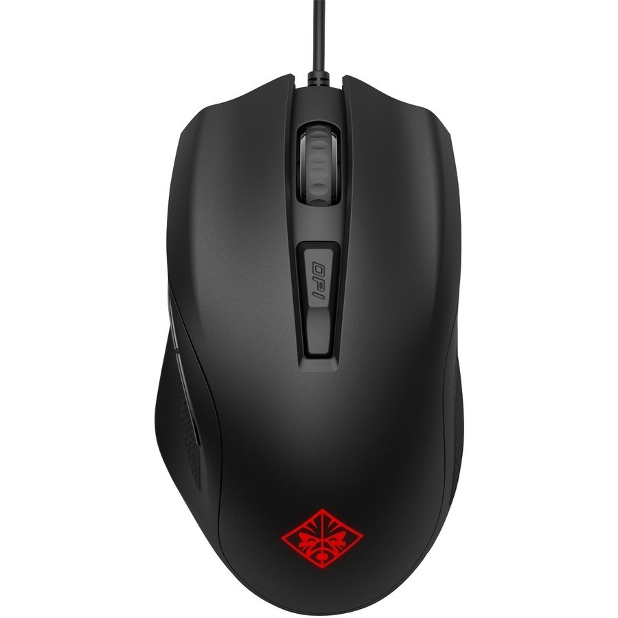 HP OMEN 400 Gaming Mouse - USB - Optical - 6 Button(s) - Black